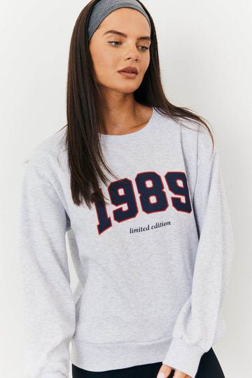 1989 Printed Graphic Sweatshirt